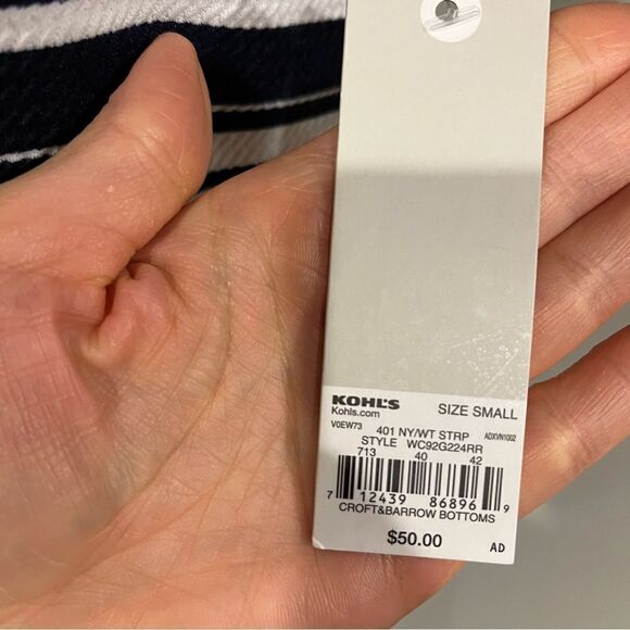 Midi sleeveless striped dress - Picture 6 of 9